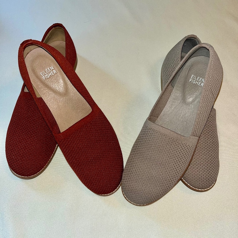 Eileen Fisher flats, excellent condition!
